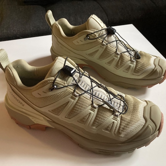 Salomon X Ultra 360 Edge Size 9 Mens Slate Green / Alfalfa / Transparent Yellow - Picture 4 of 11